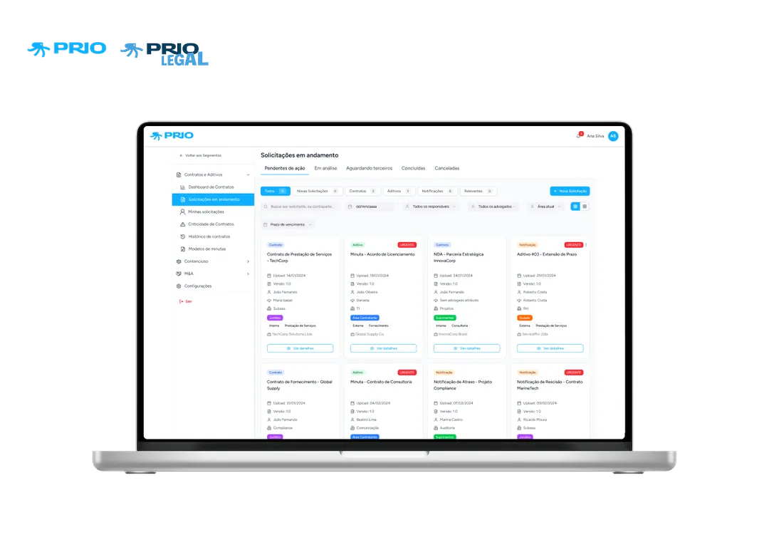 Como a PRIO transformou a gestão jurídica em uma plataforma estratégica para conectar áreas, acelerar decisões e dar visibilidade à operação